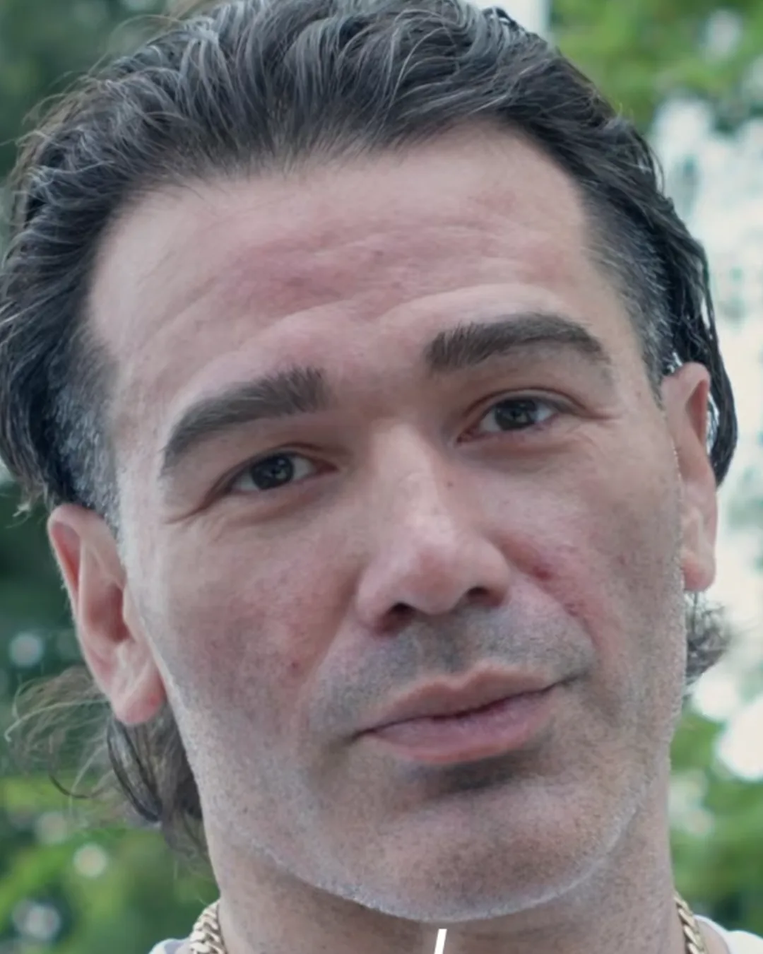 Portrait of Paul Miller, the fighter known online as Gypsy Crusader