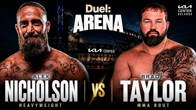 Alex Nicholson vs Brad Taylor — full fight, Duel: Arena 1