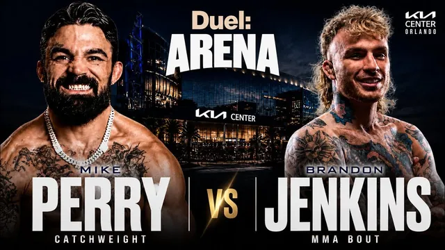 Mike Perry vs Brandon Jenkins — full fight, Duel: Arena 1